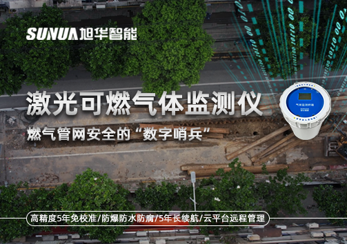 燃气管网安全的“数字哨兵”：激光可燃气体监测仪